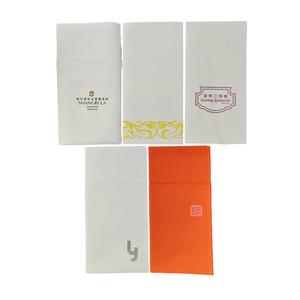 Deluxe Super Soft 1/6 1ply tovaglioli di carta con Logo personalizzato tovaglioli di carta airlone spessa per sala <span class=keywords><strong>da</strong></span> <span class=keywords><strong>pranzo</strong></span> - Product Image 1