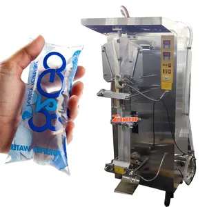 Factory Price Automatic Vertical Pe Pouch Small Bag Sachet Pure Water Treatment Filling And Sealing Machine