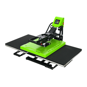 Presse à chaud économique à double poste de <span class=keywords><strong>travail</strong></span> à ouverture automatique pour impression de t-shirts avec système de retrait de la couche - Product Image 5