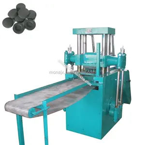 widely use bamboo charcoal briquette molding machine Punching press bbq sawdust briquette machine