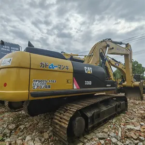 Japonya kökenli pazar 36ton kullanılmış Caterpillar ekskavatörler CAT336D tamir