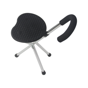 医療用アルミ製高齢者用杖椅子三脚杖折りたたみ式シート付き - Product Image 6