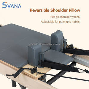 Cama de Pilates Reformer de Arce con Diseño Plegable y Duradero, con Características Ajustables para Gimnasio en Casa y Entrenamiento Profesional en Estudio - Product Image 6