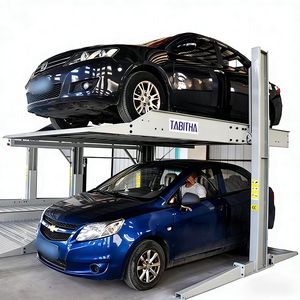 ลิฟท์จอดรถไฮดรอลิกแบบ 2 ชั้น ยี่ห้อ Easy Hydraulic รุ่น Steel <span class=keywords><strong>Auto</strong></span> <span class=keywords><strong>Parking</strong></span> Lift พร้อมกระบอกไฮดรอลิก-Tabitha TTPP606 ได้รับการรับรองมาตรฐาน CE พร้อมกุญแจสตาร์ท รับประกัน 5 ปี - Product Image 1