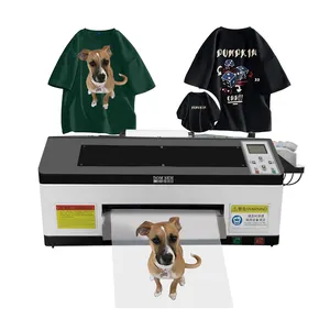 Digital T-shirt Printing Machine Dtf Printer Large Size Dtf Transfer Printing Machine Melt With Oven