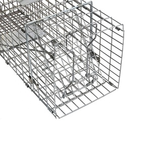 <span class=keywords><strong>Cage</strong></span> de <span class=keywords><strong>piège</strong></span> vivant pliable robuste pour rongeurs de lapin <span class=keywords><strong>sanglier</strong></span> chasse sans cruauté filet de caisse claire lutte antiparasitaire pour rat - Product Image 6