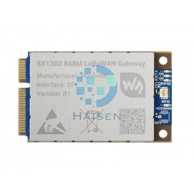 SX1302 868M LoRaWAN Gateway Module, EU868 Band SX1302 868M LoRa Gateway Module
