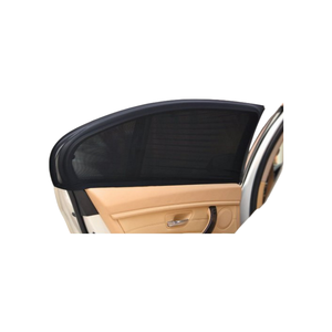 Vente en gros sur mesure pare-soleil très élastique pour vitres latérales de voiture pare-soleil en maille respirante pour voitures - Product Image 6