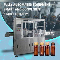 Machine de remplissage automatique de liquides pour réactifs, liquides buccaux et huiles essentielles, avec remplissage et bouchage de bouteilles
