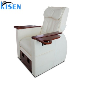 Sillón de Pedicura de Lujo Kisen con Respaldo Alto, Usado, sin Plomería - Product Image 1