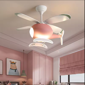 New Design Diy Study Lamp Children's Room <b>Light</b> <b>Led</b> Study Lamps Cartoon <b>Small</b> pink Iron Kids Children Pendant <b>Light</b> for Kids - Product Image 3