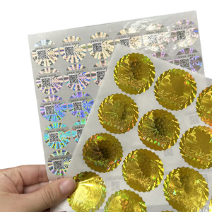 Holograma personalizado anti falsificación pegatina láser etiqueta de seguridad impresión personalizada - Product Image 6