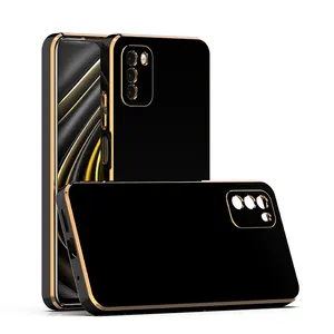 Capa de celular mercado galvanizada, tpu leve, para xiaomi redmi note 8 pro/note 10 pro max