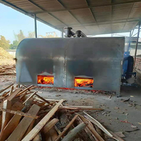 Le charbon de bois d'origine faisant la machine Mini four de carbonisation du charbon de bois à flux d'air