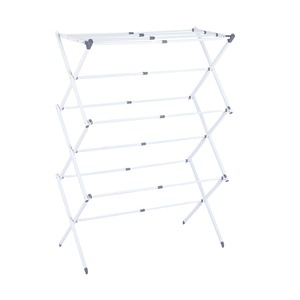 Cross Border Folding <b>Clothes</b> Drying <b>Rack</b> Extendable Floor Standing Rust Resistant Push Pull Type H004 - Product Image 5
