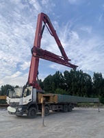 Camión Bomba de Concreto Sany SYM 6x4 con Motor Diésel, 37m-42m, Reacondicionado, Usado, con Piezas Originales, al Mejor Precio