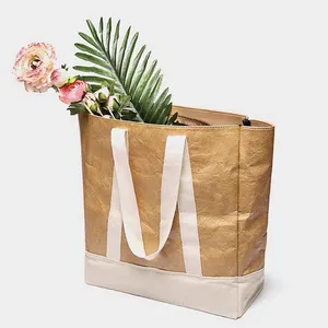 Top selling Custom shopping trolley Tyvek Paper Tote Bag with great price