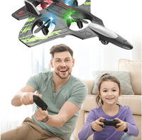 Avion Télécommandé EPP 6 Canaux pour Débutants avec Retour en un Clic Incassable, Drone RC en Mousse Sans Fil