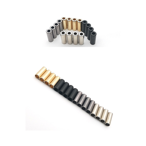 OEM dây đeo vàng dây rút Stopper chuỗi kết thúc đồ bơi dây kết thúc 10mm/12mm dừng dây kim loại kết thúc mũ - Product Image 3