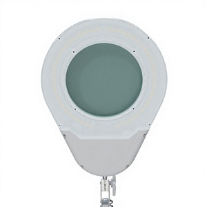 Luz de anillo flexible 360 rotación con soporte cinco patas lámpara de salón de forma cuadrada 5X 8X lámpara de aumento con iluminación led - Product Image 3