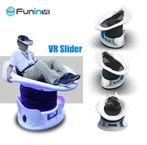 Funin VR المنزلق الطيران عالية التكنولوجيا جولات ترفيهية الصانع سباق 9d VR المنزلق