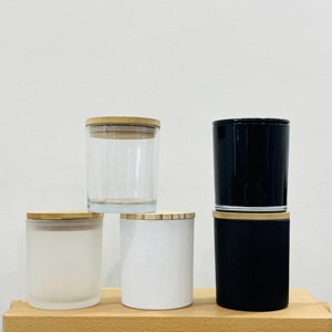 Venta <span class=keywords><strong>al</strong></span> por Mayor <span class=keywords><strong>de</strong></span> Frascos <span class=keywords><strong>de</strong></span> Vidrio Mate para Velas <span class=keywords><strong>de</strong></span> Lujo, Grandes, <span class=keywords><strong>de</strong></span> 8oz, 10oz y 12oz, sin Tapa ni Caja - Product Image 5