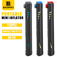 Pompe à air portable BAIMEI, mini pompe à main pour pneus de vélo