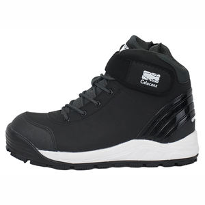 Cuissardes de pêche en plein air extensibles à crochet et boucle excellente adhérence chaussures noires hommes avec pointes - Product Image 6