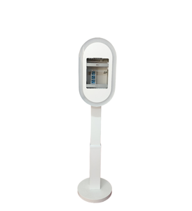 Cabina de Fotos Portátil con Anillo de Luz LED de Alta Calidad, Superficie Blanca Brillante, para DSLR de 10.9-13 Pulgadas, Diseño Resistente al Desgaste, para Selfies - Product Image 1