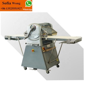 Bakery Equipment Heavy Duty Bread Table Top <strong>Dough</strong> Sheeter <strong>Puff</strong> <strong>Pastry</strong> Sheet Making Machine - Product Image 4