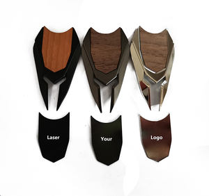 ส้อมกอล์ฟไม้แกะสลักโลโก้ด้วยเลเซอร์เครื่องมือซ่อมแซมดีไซน์ใหม่พร้อมมาร์กเกอร์แบบนิ่มคุณลักษณะว่างเปล่า - Product Image 1