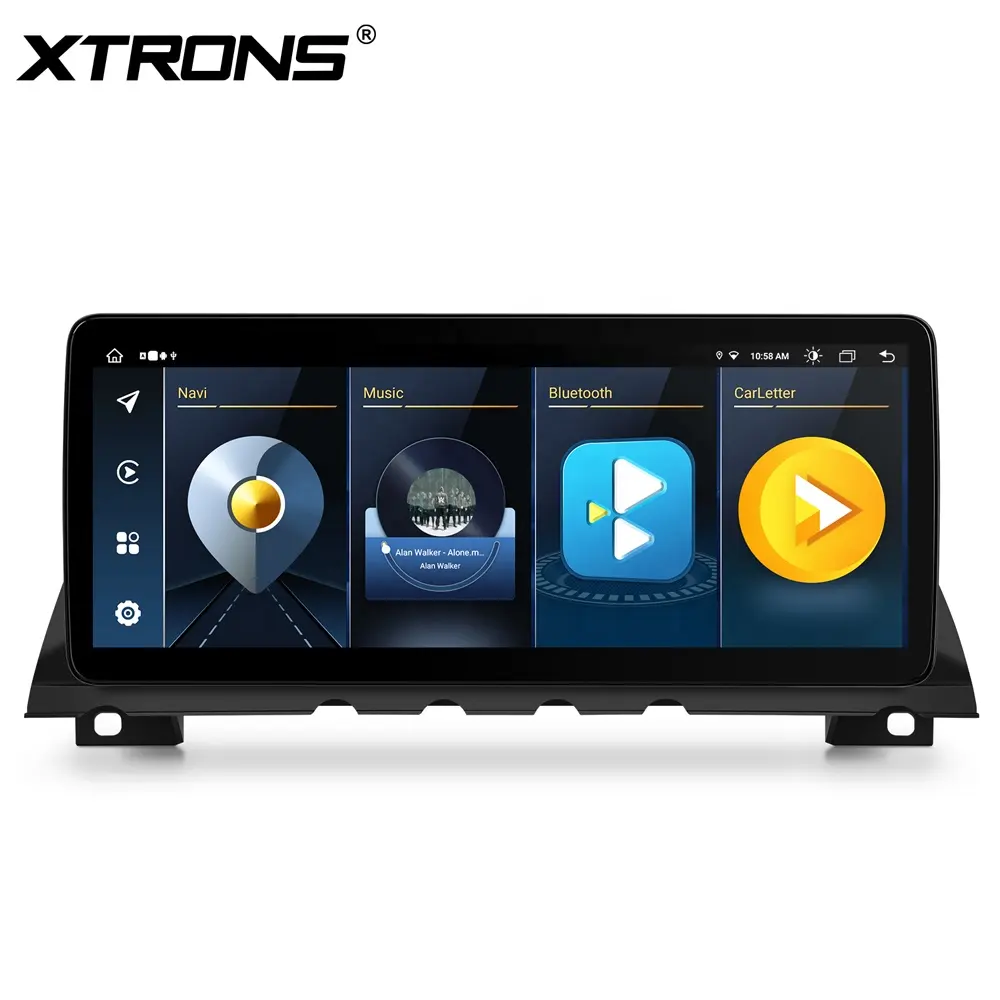 XTRONS Stereo mobil 12.3 inci Android 13 64GB, pemutar mobil Android 7 Series F01 F02 2009-2015