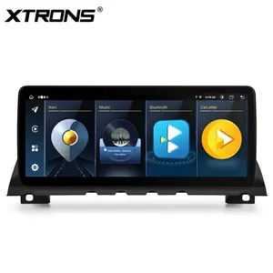 Xtrons 12.3 इंच एंड्रॉइड 13 64 जीबी कार स्टीरियो के लिए बीएमडब्ल्यू 7 श्रृंखला f01 f02 2009-2015 कार प्ले एंड्रॉइड ऑटो ग्लोबल 4 जी lte कार प्लेयर