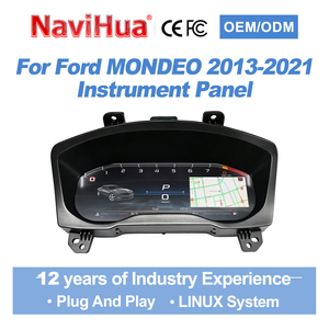 Nuevo Panel de Instrumentos Digital para Mondeo 2013-2021, Pantalla LCD de 12.3 Pulgadas, Velocímetro, Cabina Virtual, Plug and Play - Product Image 1