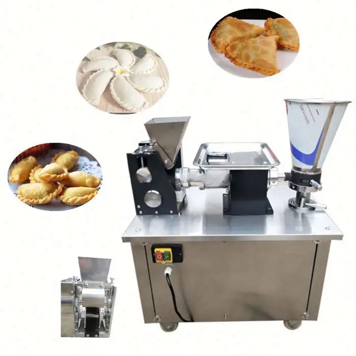 İngiltere Leicester hamur dolum makineleri otomatik perogie wonton yapımcısı büyük empanada hamur samosa yapma makinesi fiyat