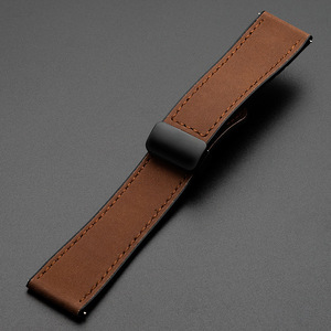 RYB Haute Qualité Boucle Magnétique Fermeture En <span class=keywords><strong>Cuir</strong></span> Silicone Remplacement Montre <span class=keywords><strong>Bracelet</strong></span> <span class=keywords><strong>Bracelet</strong></span> pour Samsung <span class=keywords><strong>Galaxy</strong></span> 20mm 22mm - Product Image 3