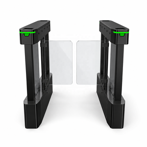 Barrera Automática Abatible con Reconocimiento Facial, Control de Acceso RFID, Torniquete Abatible Antipinzamiento para Oficina, Hotel, Comunidad, Escuela - Product Image 1