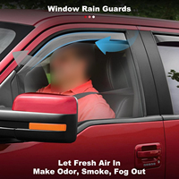 Protectores de Lluvia para Ventanas de VOLKSWAGEN VW TRANSPORTER T4 1990-2003, Deflectores de Viento Interiores, Visores de Ventilación, Cortavientos