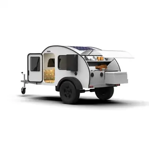 Offroadmini4X4Off Roar Teardrop Caravan 3 Berth Under 2000 Camper Solar Luxory Offroad Diy Family Td 02 Trailers