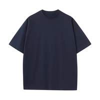 Coton de première qualité Impression de logo personnalisé Impression de t-shirt personnalisé T-shirt uni surdimensionné pour hommes
