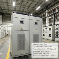 Contrôleur de correction APF, 400v-600V, technologie IGBT, compensation de puissance réactive, triphasé, 30A-150A, intérieur et extérieur