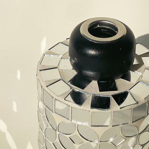 Vela Aromática en Frasco de Mosaico Azul Mediterráneo y Botella Difusora, Decoración para el Hogar, Alta Demanda, Venta al por Mayor - Product Image 6