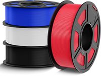 OEM PETG/PLA filamen 1.75mm +/-0.02mm akurasi 1kg (2,2 lbs) Spool cocok untuk Bambu Creality Elegoo Anycubic dll. Printer 3D