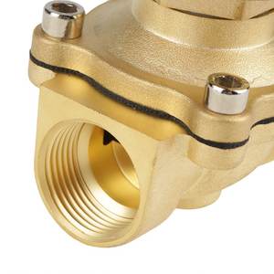 Vanne solénoïde en laiton COVNA 2W, démarrage à pression nulle, deux positions, normalement fermée et ouverte, commande de vanne bidirectionnelle - Product Image 1