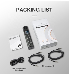 Micro thu âm condenser USB <span class=keywords><strong>PC</strong></span> đa năng Hk620 DSP, dùng cho chơi game, phát sóng trực tiếp, thu âm phòng thu, hát, phát thanh - Product Image 4