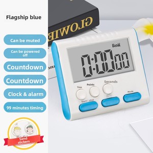 <span class=keywords><strong>Timer</strong></span> da Cucina in Plastica con Funzioni di Conto alla Rovescia, Sveglia e Cronometro, Display Digitale, Batteria Ricaricabile, Design Magnetico - Product Image 6
