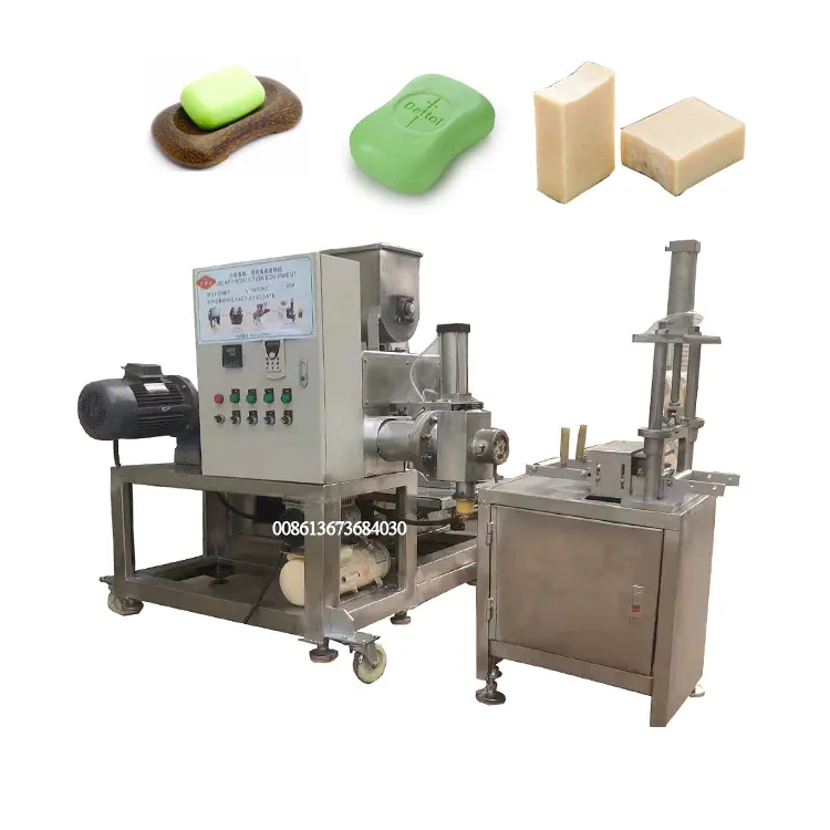 Good price small scale soap bar making machine for home use soap