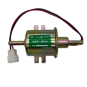 Pompa bahan bakar elektrik Universal HEP-02A 12V 24V pompa bahan bakar Diesel Gas bensin pabrikan langsung - Product Image 1
