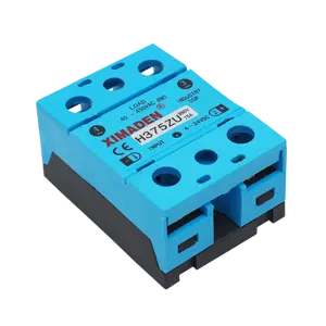 U Series European Style Solid State Relay H340ZU Built-in Anti-interference RC Circuit 40A DC Control AC