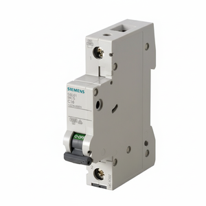Interruptor Automático Siemens 5SL61027RC-2A 1P 1MW 7.5kA MCB 240/415V 50-60Hz Tipo C - Product Image 1